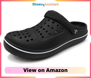 Amoji Unisex Clogs Garden Shoes Slip On Sandals CL8818