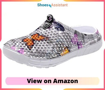 HMAIBO Garden Clogs Shoes Breathable Mule Sandals